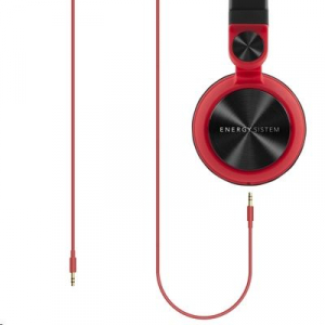 Energy Sistem Headphones DJ2 fejhallgat&oacute; fekete-piros (EN 424597)